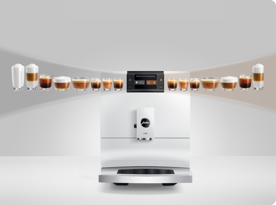 Кофемашина JURA C9 Piano White EA (15810) купить в интернет
